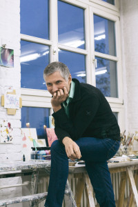 Peter Stauss kommt seit seiner Studientage ins Atelier Koberlings, Foto: Katrin Leisch